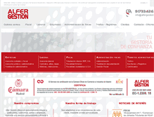 Tablet Screenshot of alfergestion.com